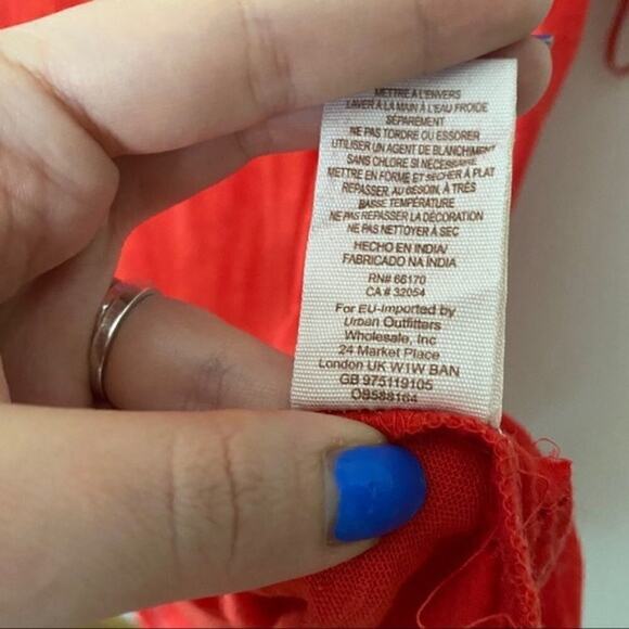 Free People Fast Times Cold Shoulder Top sz XS - Picture 6 of 8